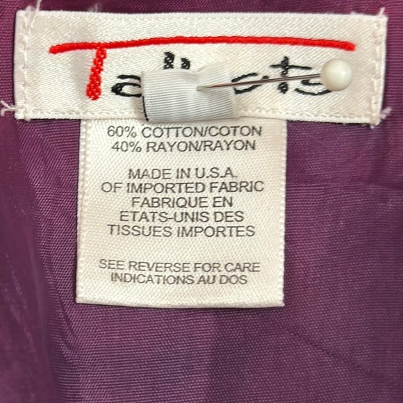 Talbots Navy Floral Midi Dress – Vintage-Inspired Charm Size 10 - Picture 6 of 7